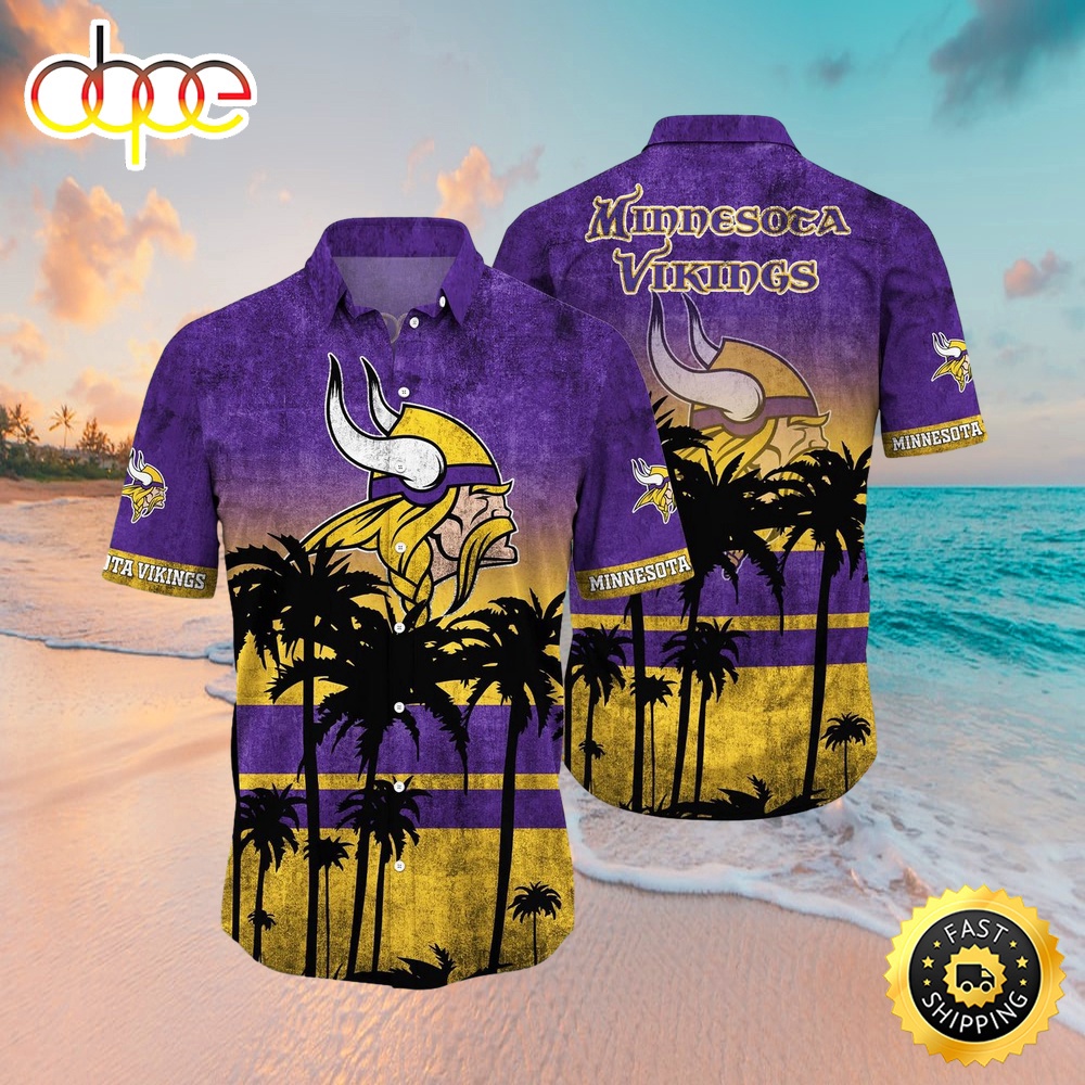 Minnesota Vikings NFL 2024 Summer Hawaiian Shirt – Musicdope80s.com