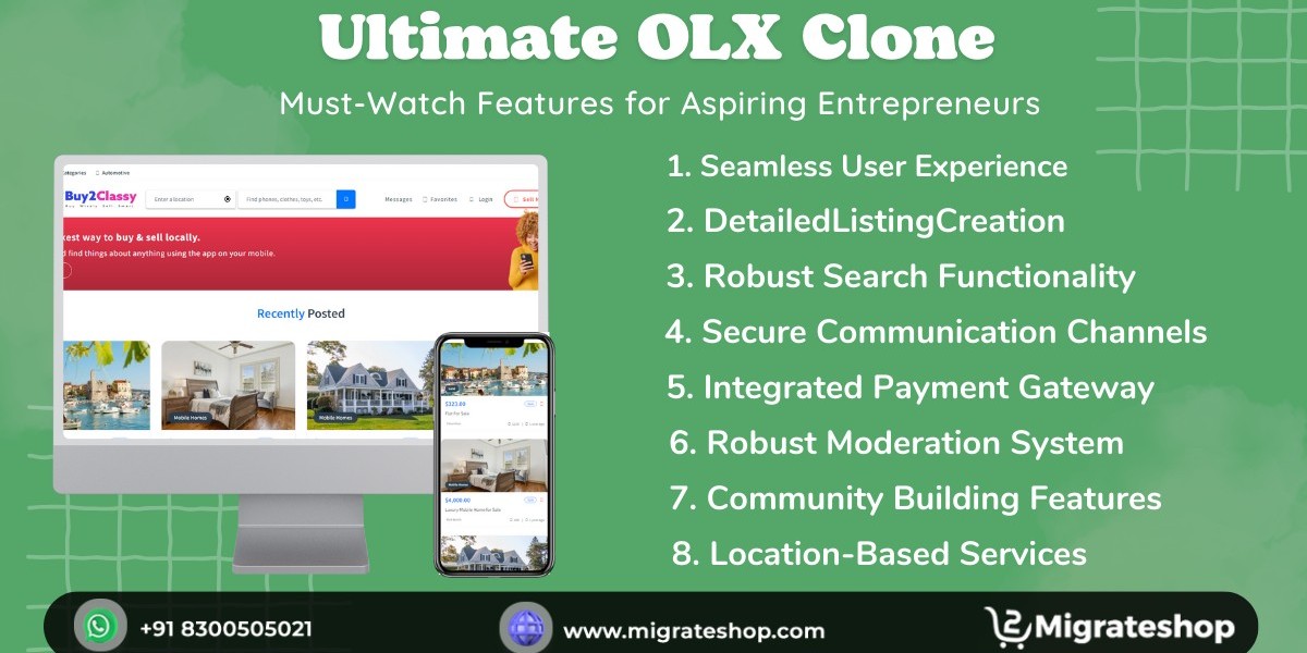 Ultimate OLX Clone: Must-Watch Features for Aspiring Entrepreneurs