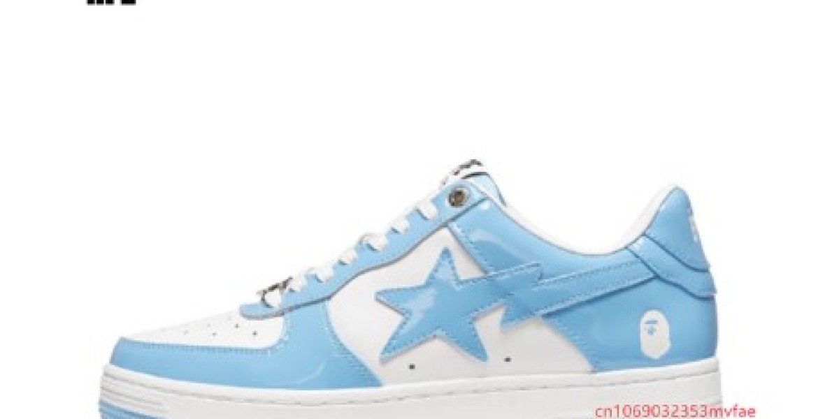 Unleashing the Style, Bapesta Shoes Blue