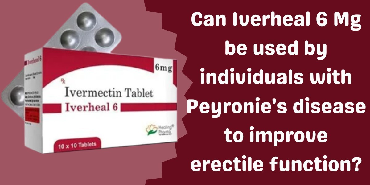 Can Iverheal 6 Mg be used by individuals with Peyronie's disease to improve erectile function?