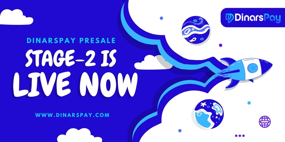 Jump In: DinarsPay Presale Stage 2 Now Live!