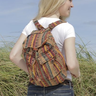 Tibetan Cotton Boho Backpacks Profile Picture