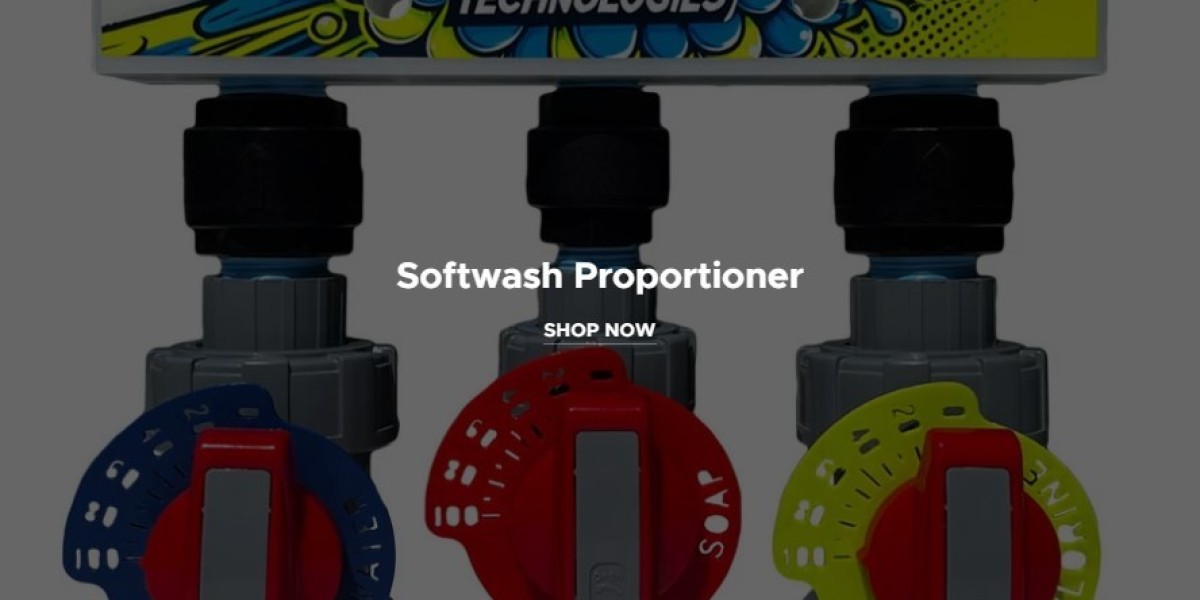 Soft Wash Proportioners: Streamlining the Cleaning Process