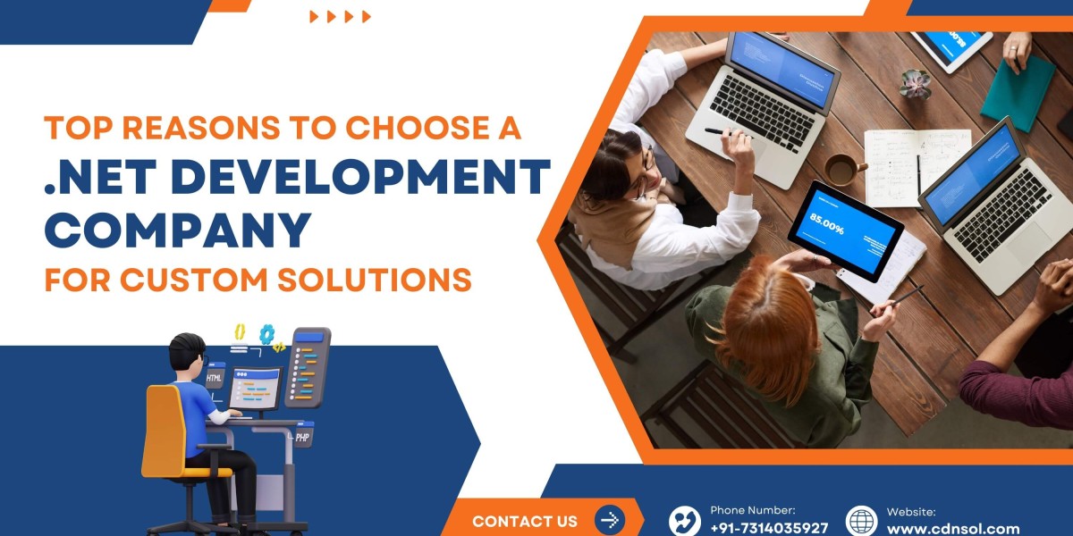 Top Reasons to Choose a .NET Development Company for Custom Solutions