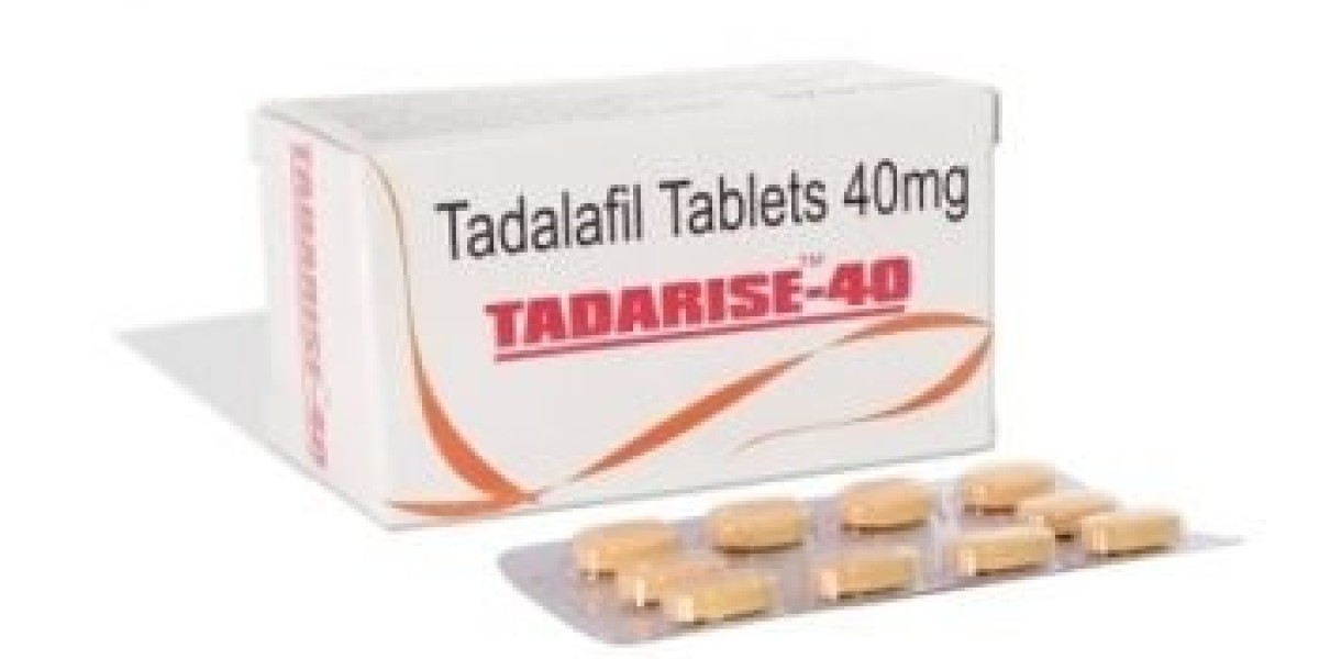 Tadarise 40mg Is Best To Cope Up With ED