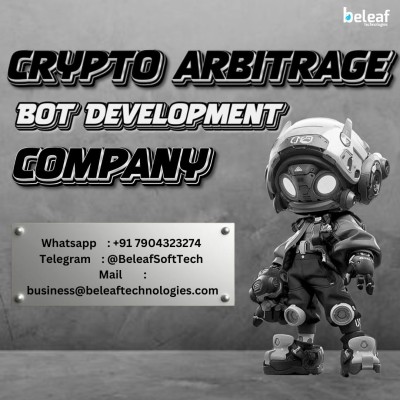 Crypto arbitrage bot development Profile Picture