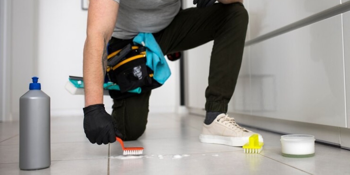 How Do Professional Cleaners Clean Tile Floors?