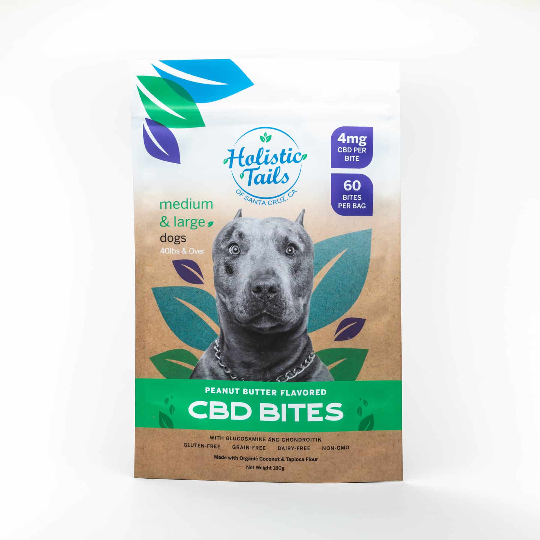 Buy CBD Bites for Med/Lg Dogs – Crunchy Peanut Butter Treats