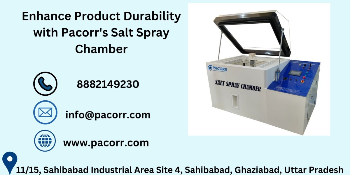 Pacorr’s Salt Spray Chamber: Precision Testing for Corrosion Resistance Across Diverse Applications