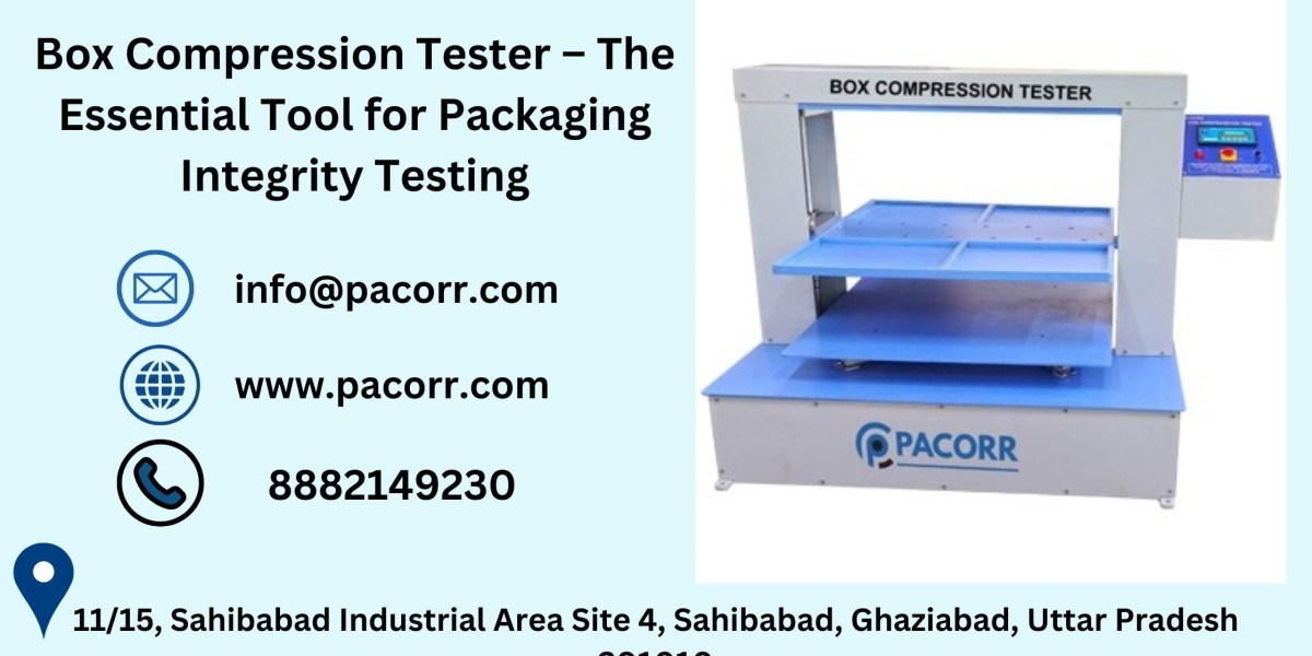 Maximizing Packaging Efficiency: Why You Need Pacorr’s Box Compression Tester for Your Business