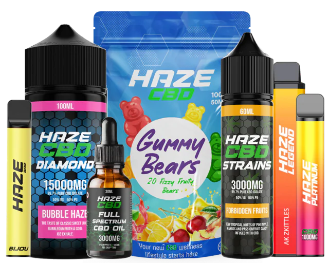 Haze | CBD Disposable Vape UK | Best CBD Pen Only £5.99