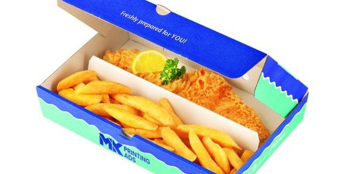 Printed Fish And Chips Boxes | Bulk Fish And Chips Packaging USA