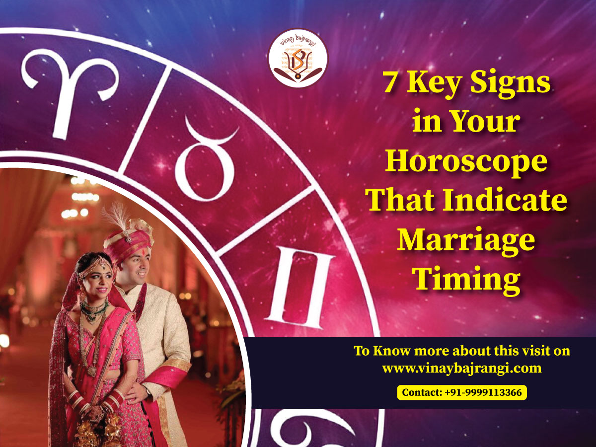 7 Key Signs in Your Horoscope That Indicate Marriage Timing – Dr Vinay Bajrangi