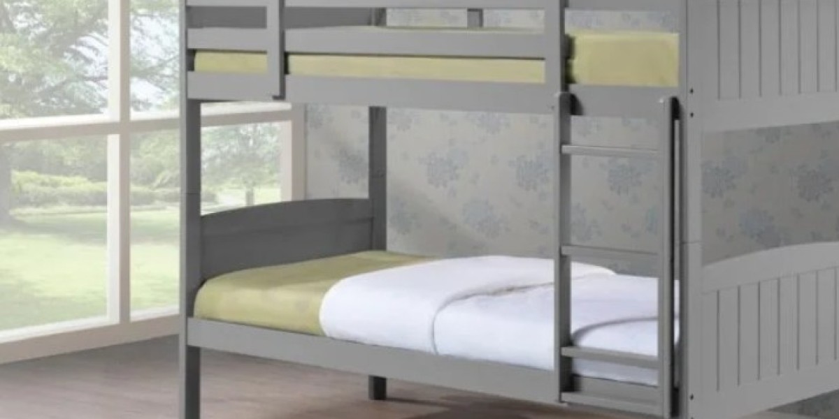 Discover the Cassie Grey Bunk Bed at Beds 4u