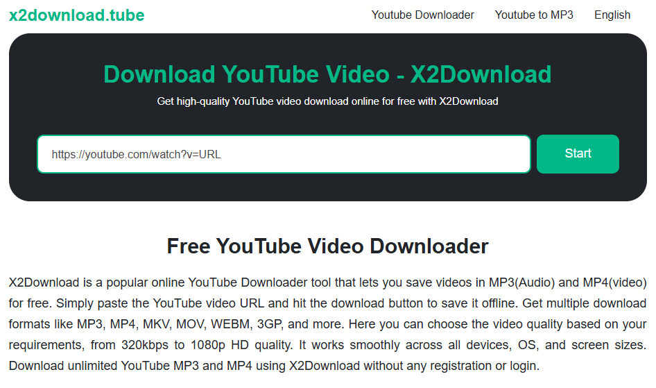 X2Download - Download YouTube Video Online (1080p)