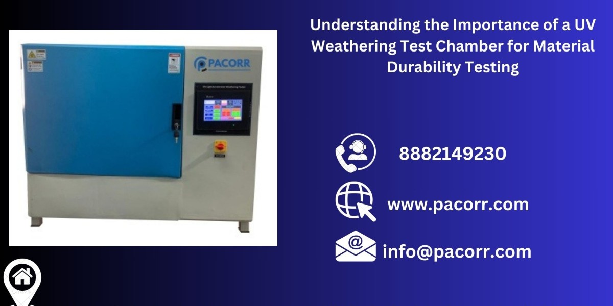 Revolutionize Product Durability Testing with the Advanced UV Weathering Test Chamber from pacorr.com