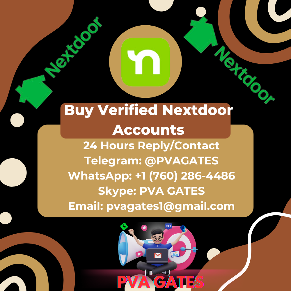 Buy Verified Nextdoor Accounts - 100% high quality accounts